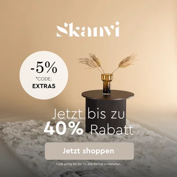 Skanvi Retargeting-Anzeige 2024: Beistelltisch