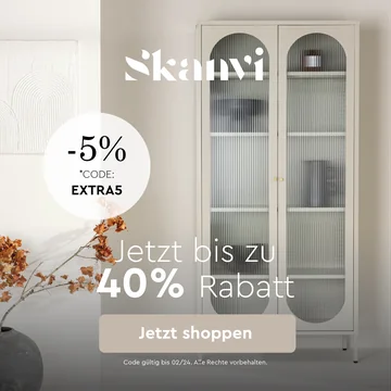 Skanvi Retargeting-Anzeige 2024: Vitrine