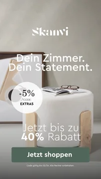 Skanvi Retargeting-Anzeige 2024: Polsterhocker