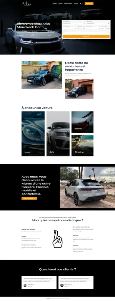 Atlas Marrakech Car – Projektansicht