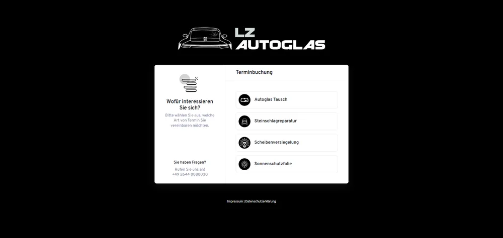 LZ Autoglas – Projektansicht