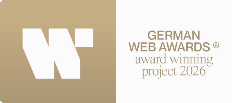 German Web Awards – Award Winning Project 2026