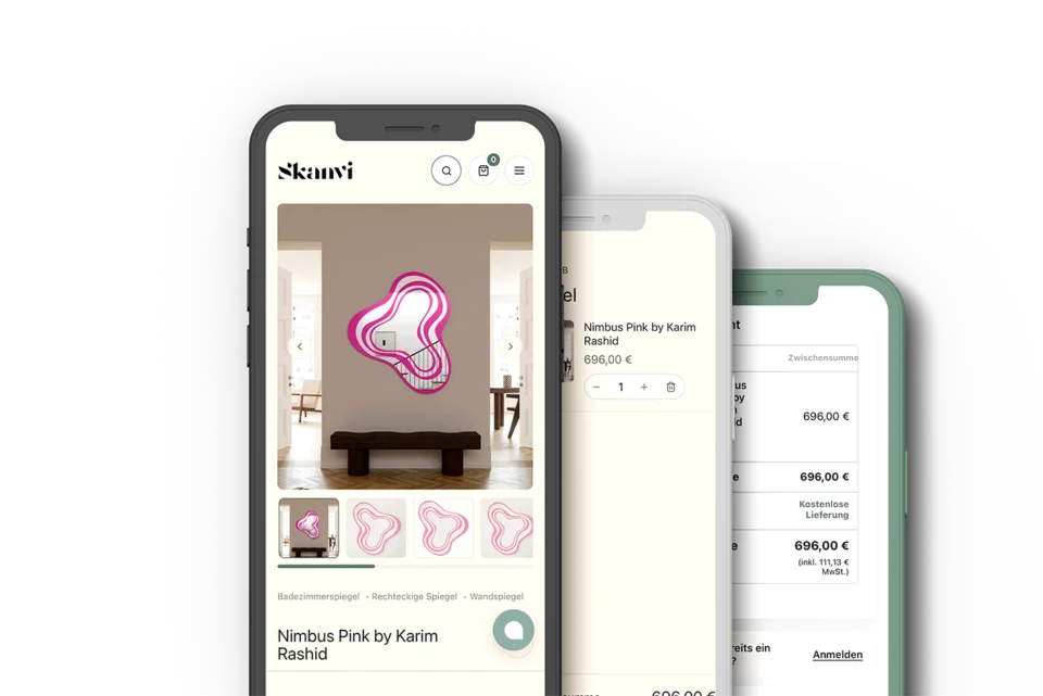 Mobiler Onlineshop