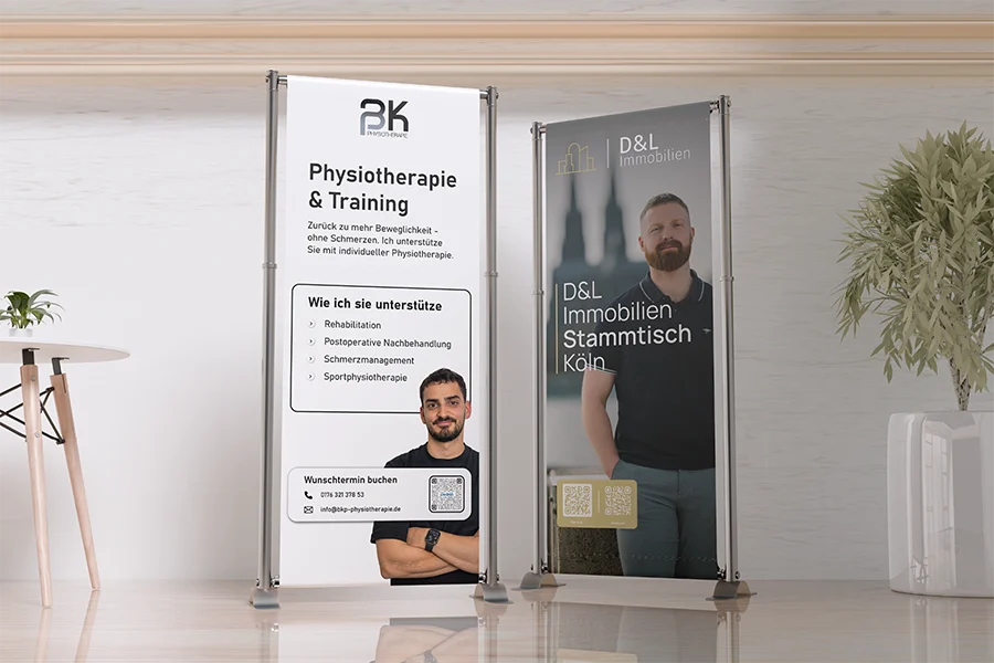 Roll-up für Physiotherapie