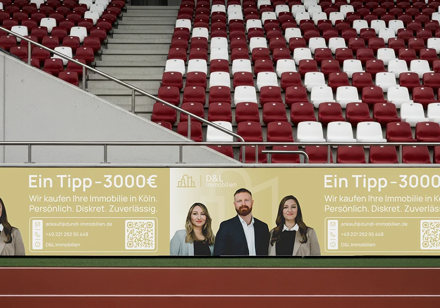 Werbung im Stadion