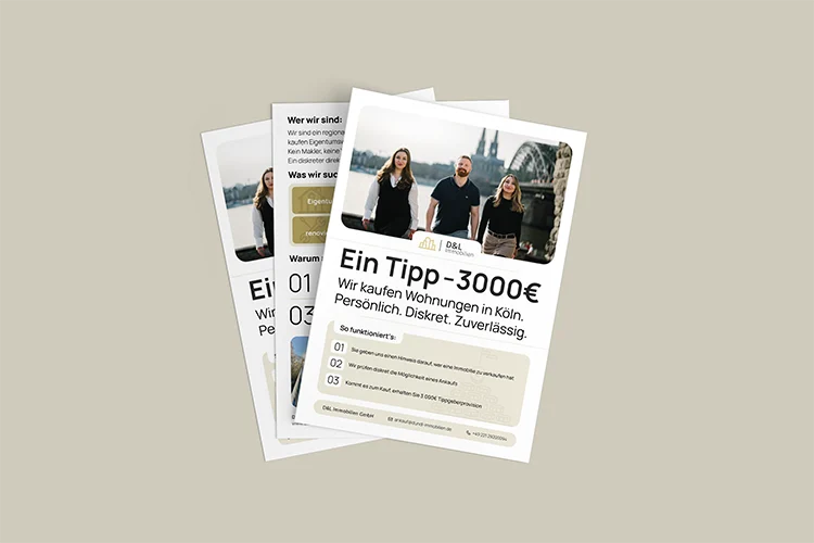 Immobilien-Flyer